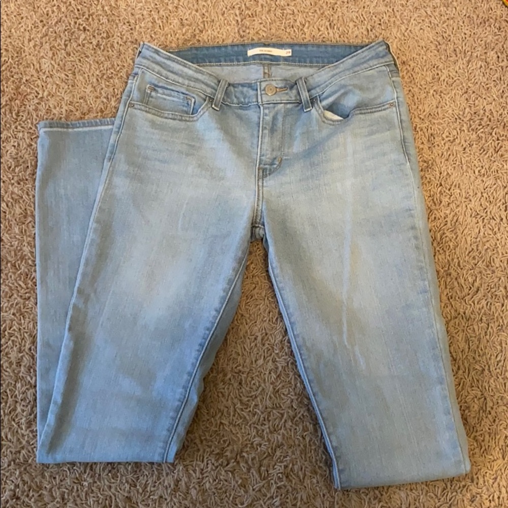 Levi’s 711 Skinny Jeans light denim